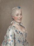 Portrait of Maria Adelaide of France in Turkish Dress, 1753-Jean-Étienne Liotard-Giclee Print