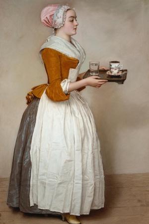 The Hot Chocolate Girl, about 1744/45