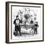 Jean Eugene Robert-Houdin (1805-71) Explaining a Mechanical Toy-Eugene Hippolyte Forest-Framed Giclee Print