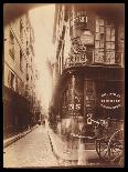 Rue Des Nonnains D'HyŠres with a Wine Merchant-Jean EugŠne Auguste Atget-Giclee Print