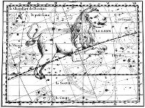 Astronomical Map, Centred on the Constellation of Hercules, 1775-Jean Fortin-Framed Giclee Print