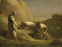 Shepherdess with Her Flock (La Grande Bergere), 1863-Jean-Fran?ois Millet-Giclee Print