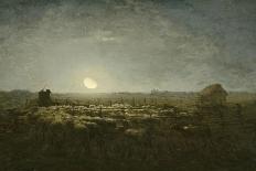 Starry Night, C.1850-65-Jean-Fran?ois Millet-Giclee Print