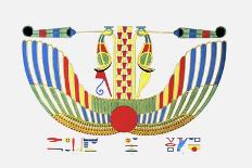 The Winged Disk, The Emblem of Thoth-Jean-Fran?s Champollion-Giclee Print