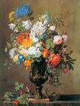 Coupe with Flowers and Fruit (Oil on Canvas)-Jean Francois Bony-Giclee Print