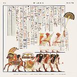 Facsimile Copy of Nut, Sky Goddess and the Solar Barques of Ra, Plate 20B from Pantheon Egyptien-Jean Francois Champollion-Giclee Print