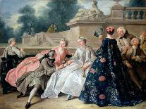 The Hunt Lunch, 1737-Jean Francois de Troy-Giclee Print