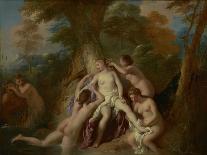 Diana and Her Nymphs Bathing, 1722-4-Jean Francois de Troy-Giclee Print