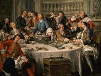 Le Déjeuner D'Huîtres (Oyster Dinner) 1735-Jean Francois de Troy-Giclee Print