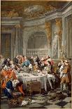 The Oyster Meal, 1735-Jean-François de Troy-Framed Giclee Print