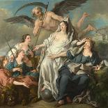 Jason Swearing Eternal Affection to Medea, 1743-Jean-François de Troy-Laminated Giclee Print