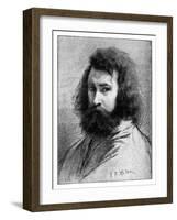 Jean-Francois Millet, 19th Century French Painter-Jean Francois Millet-Framed Giclee Print