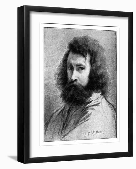 Jean-Francois Millet, 19th Century French Painter-Jean Francois Millet-Framed Giclee Print