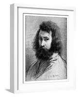 Jean-Francois Millet, 19th Century French Painter-Jean Francois Millet-Framed Giclee Print