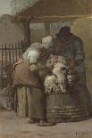 A Norman Milkmaid at Greville, 1871-Jean-Francois Millet-Giclee Print