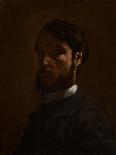 Portrait of Auguste Renoir 1867-Frederic Bazille-Art Print