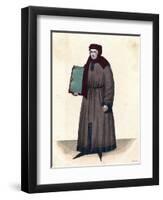 Jean Froissart, Leon-null-Framed Art Print