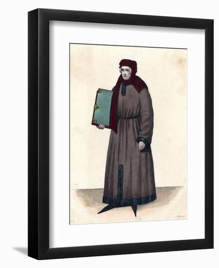 Jean Froissart, Leon-null-Framed Art Print