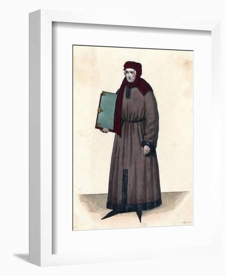 Jean Froissart, Leon-null-Framed Art Print