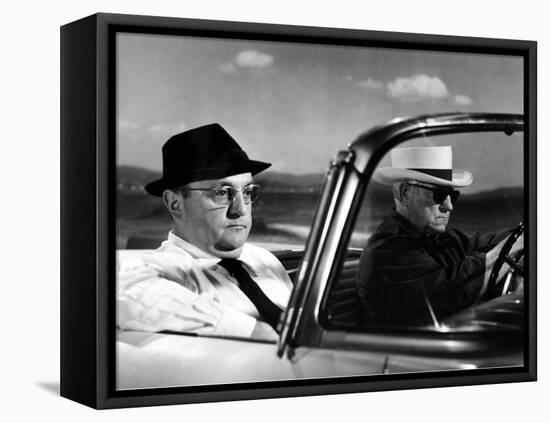 Jean Gabin and Bernard Blier: Le Cave Se Rebiffe, 1961-Marcel Dole-Framed Stretched Canvas