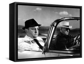 Jean Gabin and Bernard Blier: Le Cave Se Rebiffe, 1961-Marcel Dole-Framed Stretched Canvas