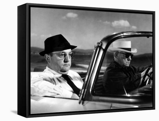 Jean Gabin and Bernard Blier: Le Cave Se Rebiffe, 1961-Marcel Dole-Framed Stretched Canvas