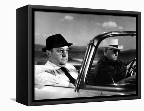 Jean Gabin and Bernard Blier: Le Cave Se Rebiffe, 1961-Marcel Dole-Framed Stretched Canvas