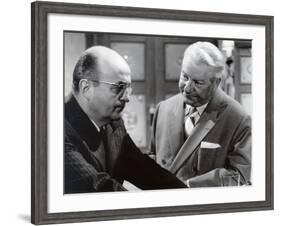 Jean Gabin and Bernard Blier: Le Cave Se Rebiffe, 1961-Marcel Dole-Framed Photographic Print