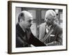 Jean Gabin and Bernard Blier: Le Cave Se Rebiffe, 1961-Marcel Dole-Framed Photographic Print