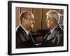 Jean Gabin and Bernard Blier: Le Tueur, 1972-Marcel Dole-Framed Photographic Print