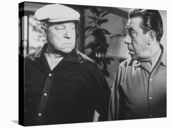 Jean Gabin and Fernandel: L'Âge Ingrat, 1964-Marcel Dole-Stretched Canvas