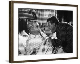 Jean Gabin and Fernandel: L'Âge Ingrat, 1964-Marcel Dole-Framed Photographic Print