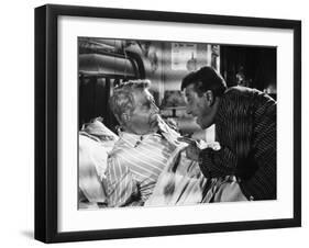 Jean Gabin and Fernandel: L'Âge Ingrat, 1964-Marcel Dole-Framed Photographic Print