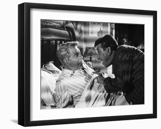 Jean Gabin and Fernandel: L'Âge Ingrat, 1964-Marcel Dole-Framed Photographic Print