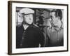 Jean Gabin and Fernandel: L'Âge Ingrat, 1964-Marcel Dole-Framed Photographic Print