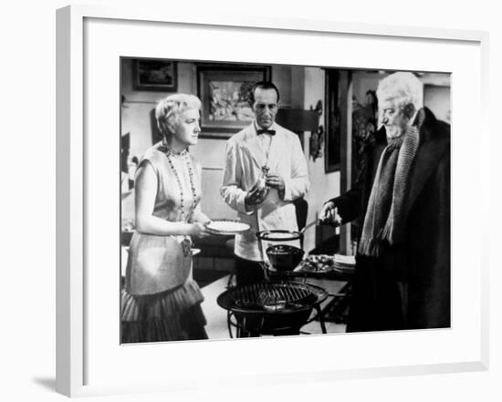 Jean Gabin and Jacqueline Maillan: Archimède, Le Clochard, 1959-Marcel Dole-Framed Photographic Print