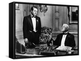 Jean Gabin and Jean Desailly: Les Grandes Familles, 1958-Marcel Dole-Framed Stretched Canvas