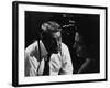 Jean Gabin and Jean Desailly: Maigret Tend Un Piège, 1958-Marcel Dole-Framed Photographic Print