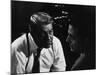 Jean Gabin and Jean Desailly: Maigret Tend Un Piège, 1958-Marcel Dole-Mounted Photographic Print