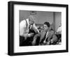 Jean Gabin and Jean Desailly: Maigret Tend Un Piège, 1958-Marcel Dole-Framed Photographic Print