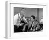 Jean Gabin and Jean Desailly: Maigret Tend Un Piège, 1958-Marcel Dole-Framed Photographic Print