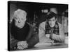 Jean Gabin and Jean-Paul Belmondo: Un Singe En Hiver, 1962-Marcel Dole-Stretched Canvas