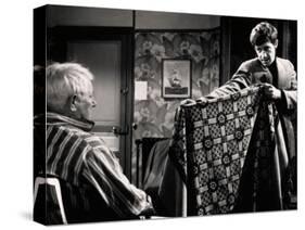 Jean Gabin and Jean-Paul Belmondo: Un Singe En Hiver, 1962-Marcel Dole-Stretched Canvas