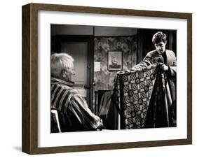 Jean Gabin and Jean-Paul Belmondo: Un Singe En Hiver, 1962-Marcel Dole-Framed Photographic Print