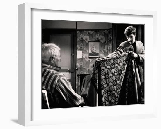 Jean Gabin and Jean-Paul Belmondo: Un Singe En Hiver, 1962-Marcel Dole-Framed Photographic Print