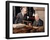 Jean Gabin and Louis de Funès: Le Tatoué, 1968-Marcel Dole-Framed Photographic Print