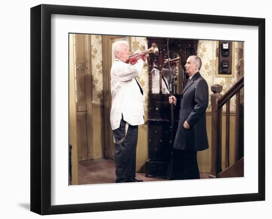 Jean Gabin and Louis de Funès: Le Tatoué, 1968-Marcel Dole-Framed Photographic Print