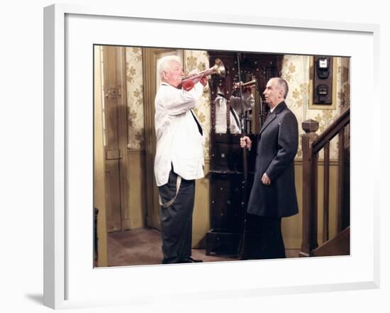 Jean Gabin and Louis de Funès: Le Tatoué, 1968-Marcel Dole-Framed Photographic Print