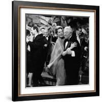 Jean Gabin and Madeleine Robinson: Le Gentleman D'Epsom, 1962-Marcel Dole-Framed Photographic Print