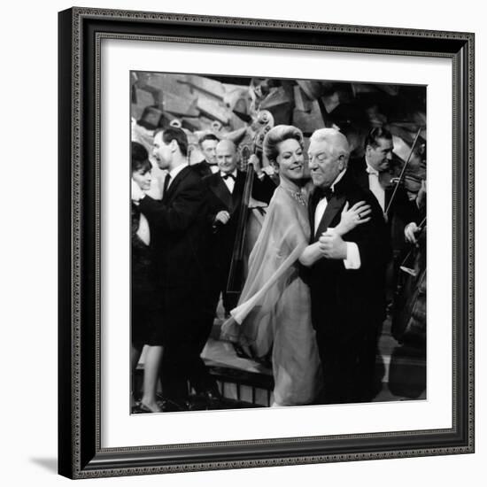 Jean Gabin and Madeleine Robinson: Le Gentleman D'Epsom, 1962-Marcel Dole-Framed Photographic Print